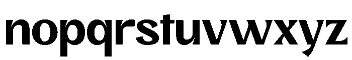 Affinik Font LOWERCASE