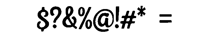 Affinity Font OTHER CHARS
