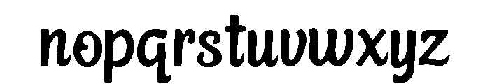 Affinity Font LOWERCASE