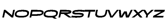 Afgeta Bold Italic Font UPPERCASE