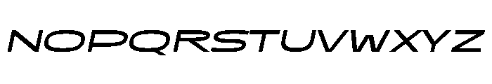 Afgeta Italic Font UPPERCASE