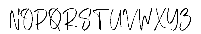 African American Regular Font UPPERCASE