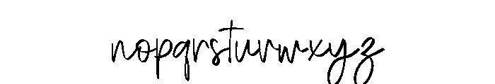 African American Regular Font LOWERCASE