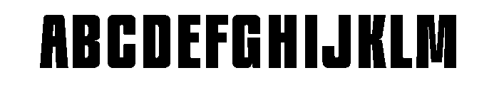 After Sports Regular Font UPPERCASE