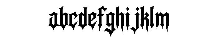 Afterdark FONT