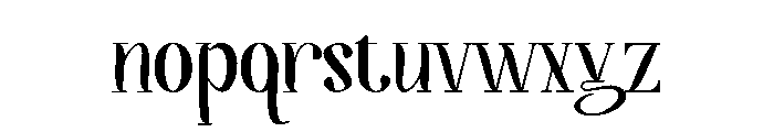 Aftermy Font LOWERCASE