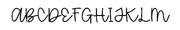 Afternoon In Rome Font UPPERCASE