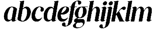 AFFIORA-Bold otf (700) Font LOWERCASE
