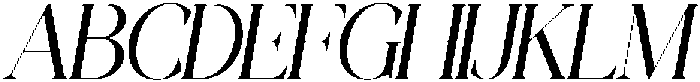 AFFIORA Extra Light otf (200) Font UPPERCASE