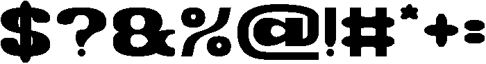AFFLUENT Bold otf (700) Font OTHER CHARS