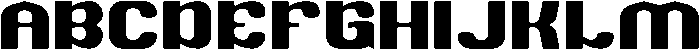 AFFLUENT Bold otf (700) Font UPPERCASE