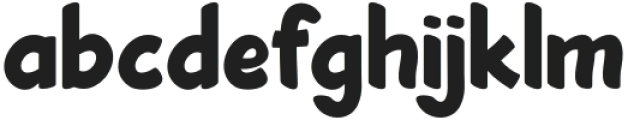 AFJUCK-Regular otf (400) Font LOWERCASE
