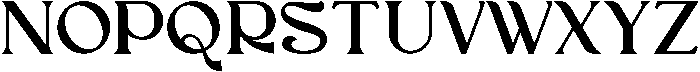 Afatera otf (400) Font UPPERCASE