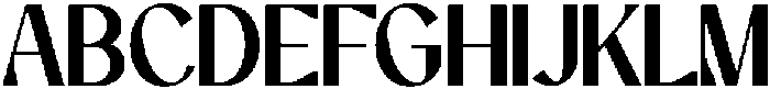 Affigue Regular otf (400) Font UPPERCASE
