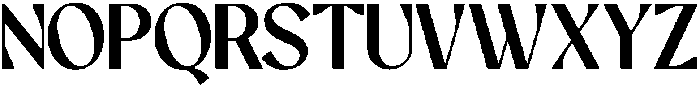 Affigue Regular otf (400) Font UPPERCASE