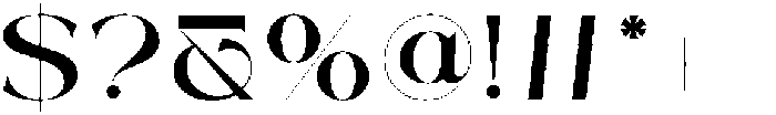 Afire Regular otf (400) Font OTHER CHARS