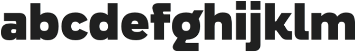 Afragus Black otf (900) Font LOWERCASE