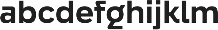 Afragus Bold otf (700) Font LOWERCASE