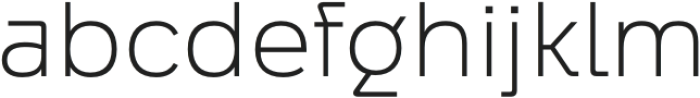 Afragus Extra Light otf (200) Font LOWERCASE