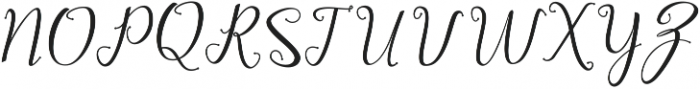 Afrile script Regular ttf (400) Font UPPERCASE