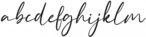 Afronghey otf (400) Font LOWERCASE