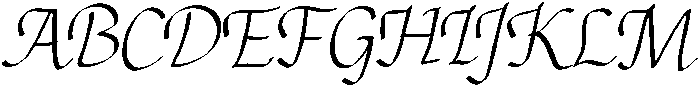 After Letter Regular otf (400) Font UPPERCASE
