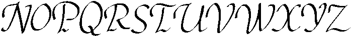 After Letter Regular otf (400) Font UPPERCASE