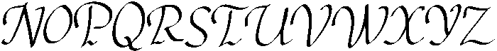 After Letter Regular ttf (400) Font UPPERCASE