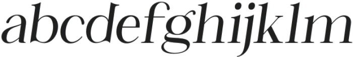 AfterMidnight-Italic otf (400) Font LOWERCASE