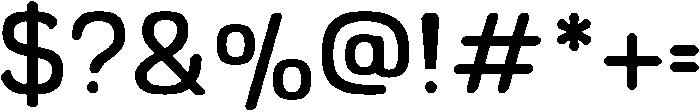Afterglow Regular otf (400) Font OTHER CHARS