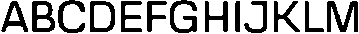 Afterglow Regular otf (400) Font UPPERCASE