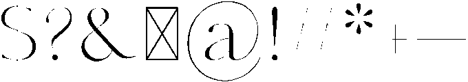 Afterglow otf (400) Font OTHER CHARS