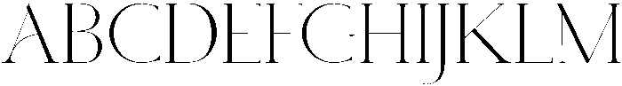 Afterglow otf (400) Font UPPERCASE