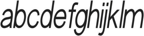 Aftermath Extracondensed Light Italic Extra-condensed Light Italic ttf (300) Font LOWERCASE