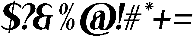 Aftonur Elegant Sans Serif Font regular Italic otf (400) Font OTHER CHARS