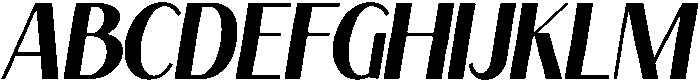 Aftonur Elegant Sans Serif Font regular Italic otf (400) Font