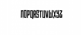 Afolkalips.otf Font LOWERCASE