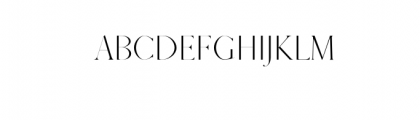 Afrah-Light.otf Font UPPERCASE