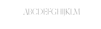 Afrah-Thin.otf Font UPPERCASE