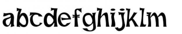 Afroflare Font LOWERCASE