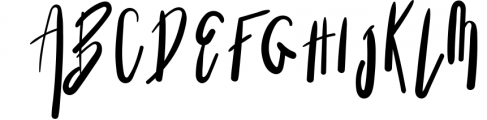 Afeiolla Typeface Font UPPERCASE