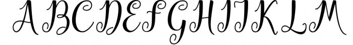 Afiqa Script 1 Font UPPERCASE