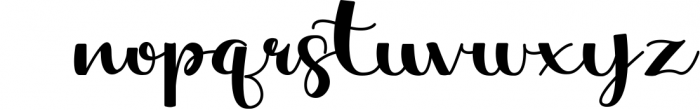 After Christmas Font LOWERCASE