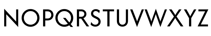 Afacad Flux Regular Font UPPERCASE