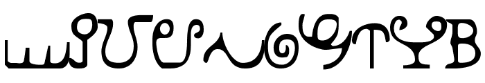 Afaka Roman Font OTHER CHARS