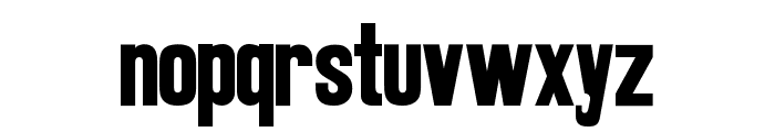 Affigere Regular Font LOWERCASE