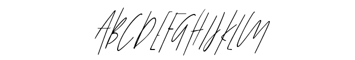 Affinity All Caps Italic FONT
