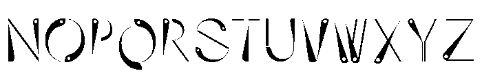 Affixed Font LOWERCASE