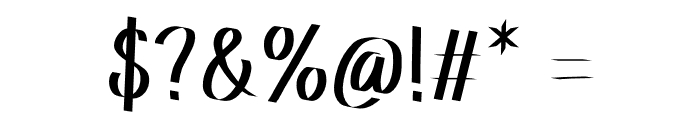 Afinar Font OTHER CHARS