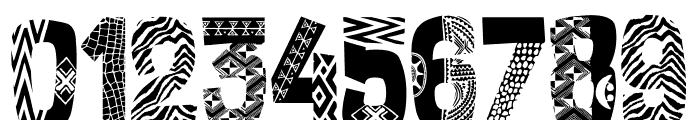 African Style Font OTHER CHARS